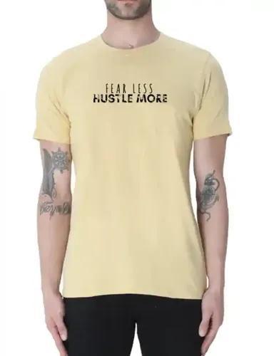 Fear less, Hustle more - Unisex Regular fit T-shirt