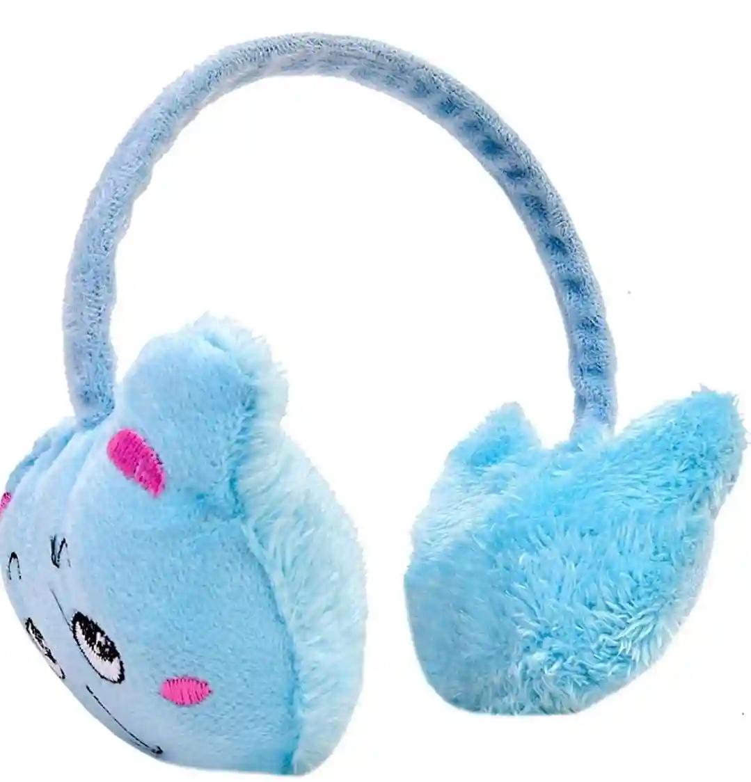 YOUTH ROBE - Premium Brand Ear Muff for Winter Season Ear Warmer for Travelling and Casual wear for kids (Blue)