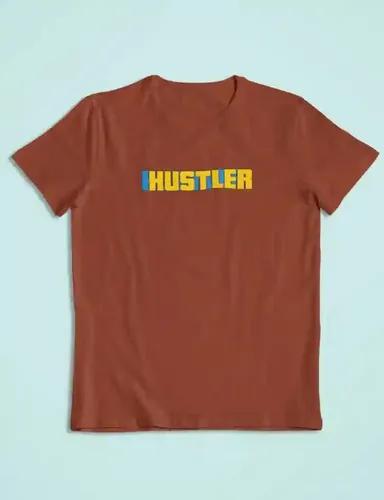 Hustler - Unisex Regular fit T-shirt - Brick Red - S