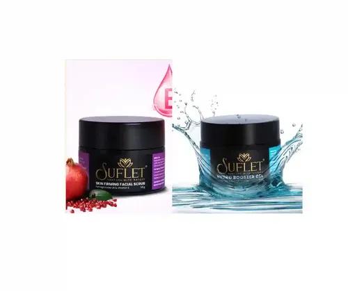 Suflet Skin Firming Scrub & Hydro Booster Gel Combo