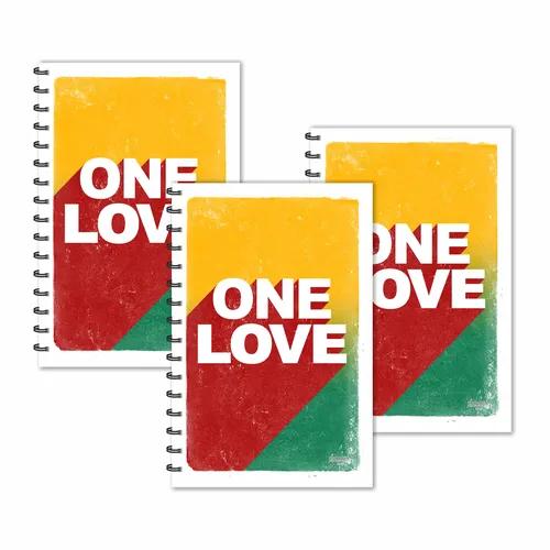 One Love Ruled Diaries - Pack Of 3