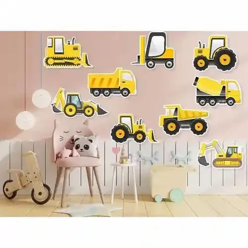 Untumble Construction Poster Pack Of 5