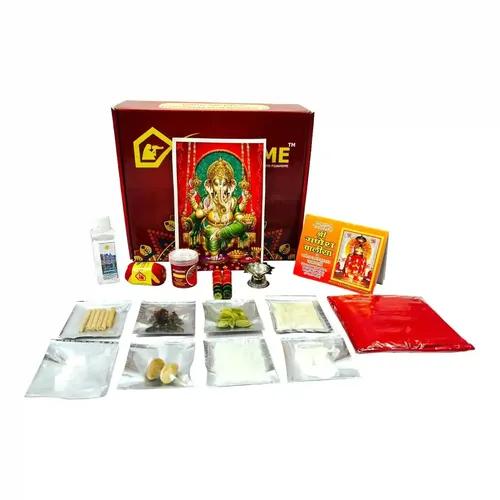 Pujahome Ganesh Puja Samagri Kit, 16 Essential Items for Ganpati Pooja