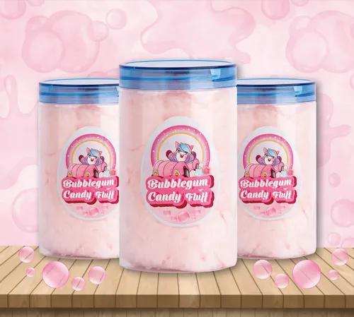 Popcorn & Company Cotton Candy/Buddhi ke baal/Candy Floss Bubblegum Flavour Pack of 3 - 240 Gm