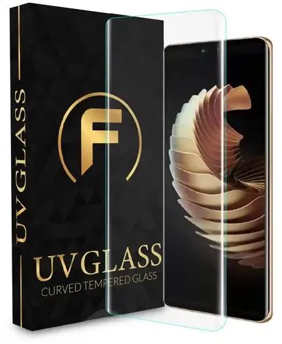 FIRST MART Edge to Edge Tempered Glass for Vivo V23 Pro 5G (6.56 Inch) | UV Light Temper Glass Screen Protector | Easy Installation with UV Light Kit