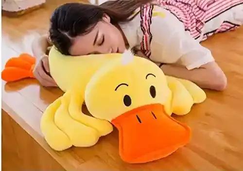 DEARJOY Baby Duck Pillow (Yellow)