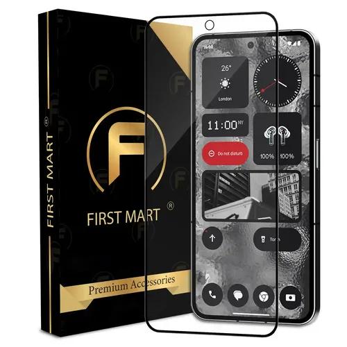 FIRST MART Premium Tempered Glass for Nothing Phone 2 with Edge to Edge Coverage and Easy Installation Kit, Pack of 1