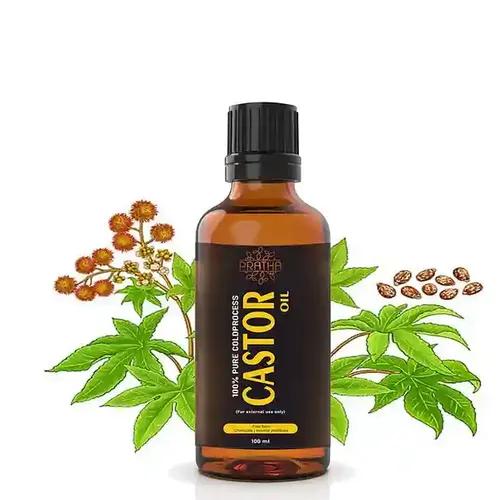 Pure Cold Pressed Castor Oil (Pack of 2)