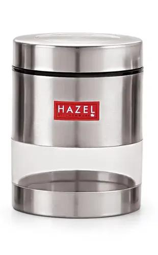 HAZEL Stainless Steel Container - 500 ml, 1 Pieces, Silver