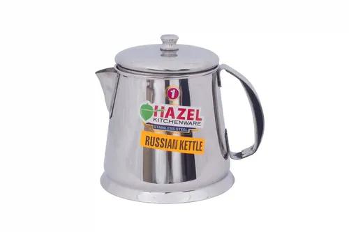 Hazel Restaurant Stainless Steel Tea Pot Water Kettle Pitcher Coffee Pot with Handle (700 ml), Silver